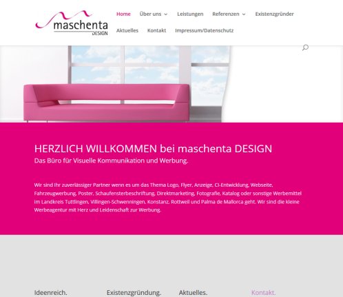 | maschenta DESIGN – Büro für Visuelle Kommunikation  öffnungszeit