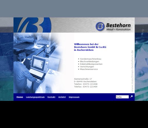 Bestehorn GmbH & Co.KG Sondermaschinenbau Edelstahlkomponenten Vorrichtungen Maschinenservice Erfahrung Bestehorn GmbH & Co.KG Sondermaschinenbau Edelstahlkomponenten Vorrichtungen Maschinenservice öffnungszeit