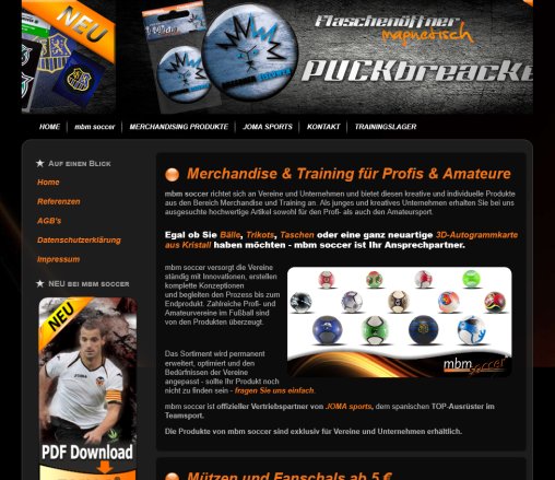 mbm soccer   Joma sports Fachh&auml;ndler  Fussb&auml;lle  Trainingsbedarf   HOME  &ouml;ffnungszeit