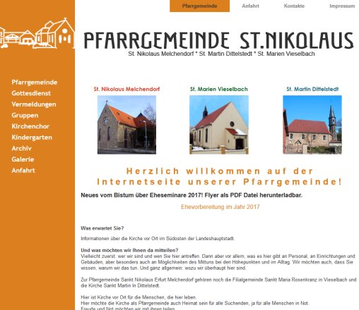 Pfarrgemeinde  öffnungszeit
