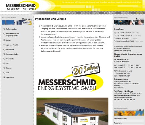 Messerschmid Energiesysteme GmbH BHKW Kompetenz von 5 500 kW Messerschmid Energiesysteme GmbH Erfahrung Messerschmid Energiesysteme GmbH BHKW Kompetenz von 5 500 kW Messerschmid Energiesysteme GmbH Öffnungszeit