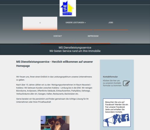 MS Dienstleistungsservice   Herzlich willkommen auf unserer Homepage  öffnungszeit