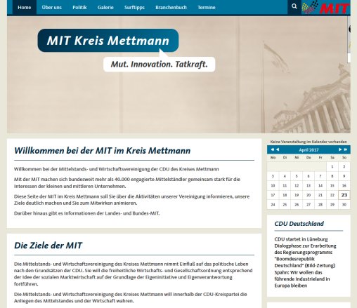 MIT Kreis Mettmann   Mittelstands  und Wirtschaftsvereinigung der CDU im Kreis Mettmann  öffnungszeit