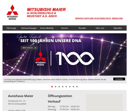 Home | Mitsubishi Maier Auto Service Maier GmbH öffnungszeit