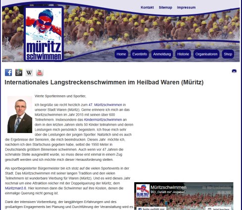 Müritz-Schwimmen Erfahrung Müritz-Schwimmen Öffnungszeit