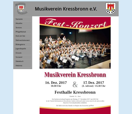 Musikverein Kressbronn e.V.  öffnungszeit