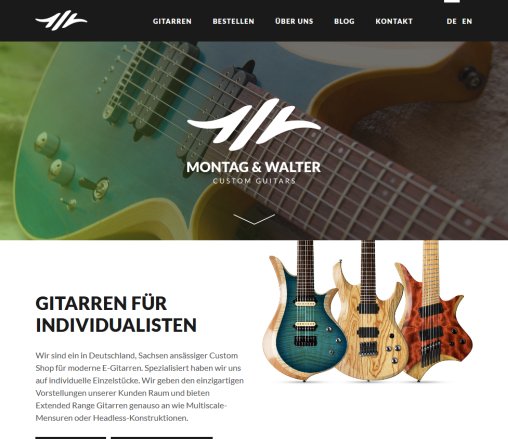 Startseite   M&W Guitars Montag & Walter Custom Guitars GbR öffnungszeit