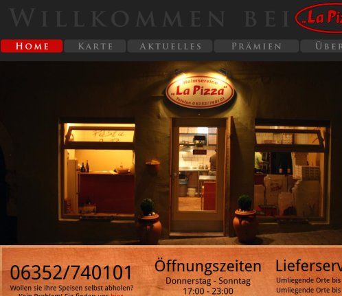 La Pizza Kirchheimbolanden | Home  öffnungszeit