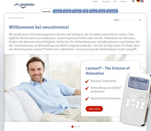 neurotronics laxman Neurotronics GmbH öffnungszeit