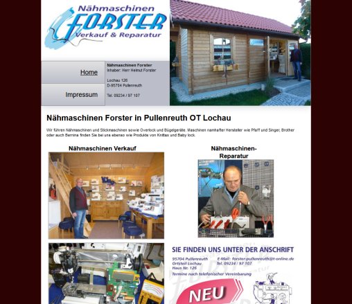 Nähmaschinen Forster Verkauf und Reparatur für Pfaff Bernina und Brother Nähmaschinen Erfahrung Nähmaschinen Forster Verkauf und Reparatur für Pfaff Bernina und Brother Nähmaschinen Öffnungszeit