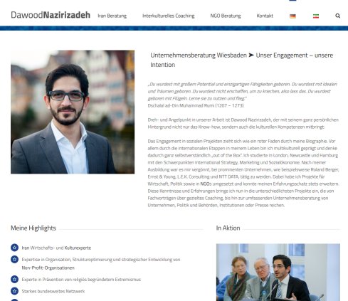 Nazirizadeh Consulting Erfahrung Nazirizadeh Consulting öffnungszeit