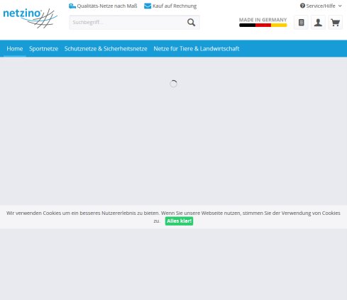 Netze für Sport Industrie und Gewerbe von Netzino öffnungszeit