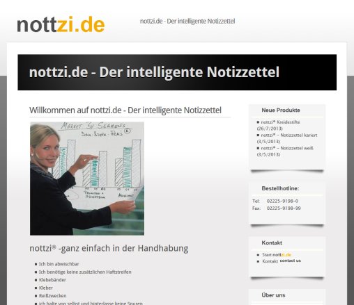 nottzi.de   Der intelligente Notizzettel : nottzi.de   Der intelligente Notizzettel GEFA Hygiene Systeme GmbH & Co. KG öffnungszeit