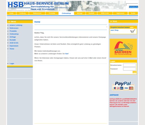 HSB HAUS SERVICE BERLIN | Home Erfahrung HSB HAUS SERVICE BERLIN | Home Öffnungszeit