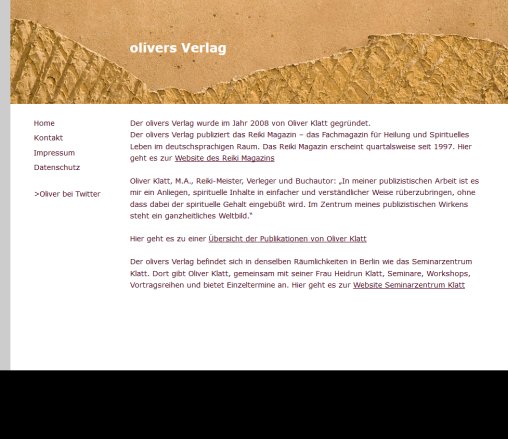 olivers Verlag   Berlin  öffnungszeit