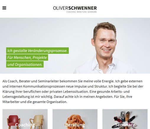 Oliver Schwenner   Coaching  Beratung  Seminare   Mut zur Veränderung  öffnungszeit