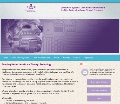 Omni Micro Systems   Omni Med Solutions Omni Micro Systems/Omni Med Solutions UG (haftungsbeschr&auml;nkt) &ouml;ffnungszeit