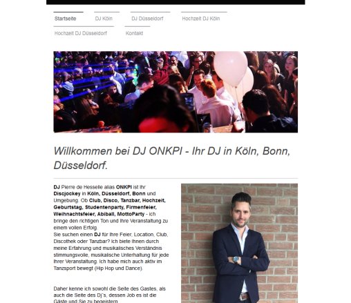 DJ   www.onkpi.de  öffnungszeit