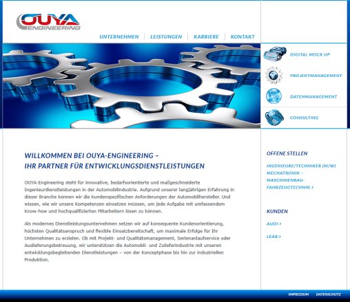 OUYA Engineering GmbH | Startseite  OUYA Engineering GmbH öffnungszeit