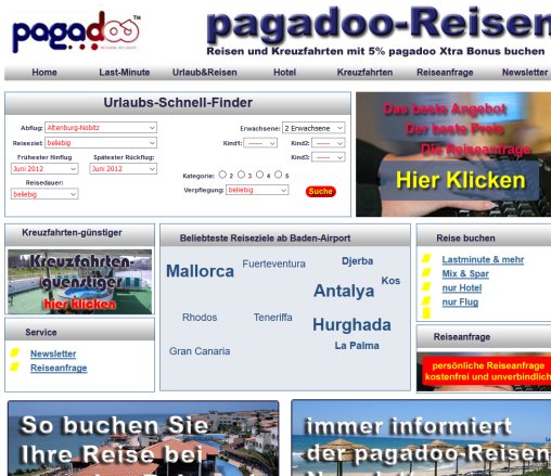 Pagadoo Reisen IT REISEBÜRO GmbH öffnungszeit