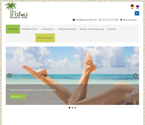 Palma Ästhetik-Klinik Erfahrung Palma Ästhetik-Klinik Öffnungszeit