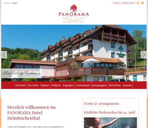 Hotel Restaurant Panoramahotel in Heimbuchenthal im Spessart bei Aschaffenburg : Urlaub  Zimmer  Tagungen  Seminare  Relaxen  Erholung  öffnungszeit