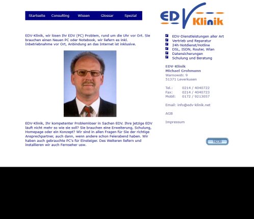 EDV   Klinik   Ihr Partner in Leverkusen  &ouml;ffnungszeit