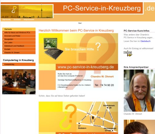 Herzlich Willkommen beim PC Service in Kreuzberg  öffnungszeit