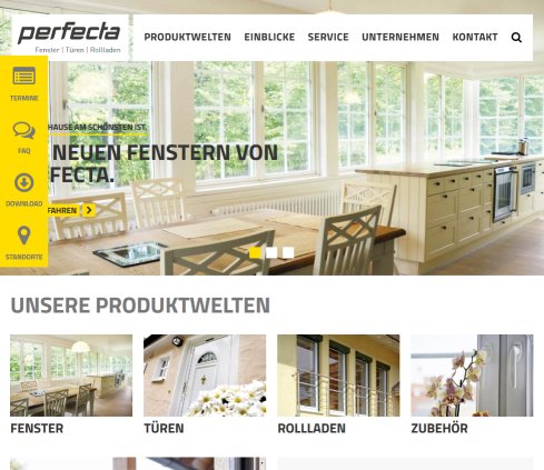 perfecta Fenster Vertriebs- und Montage GmbH öffnungszeit