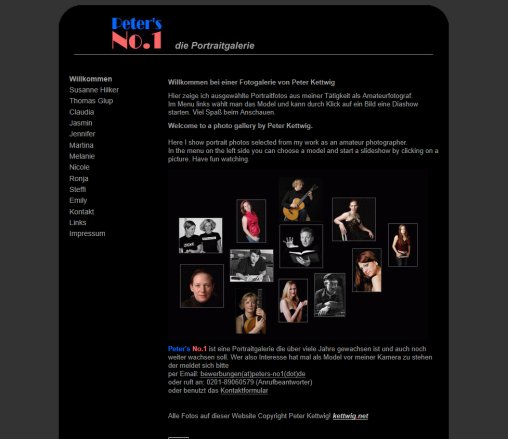 Peter's No.1 die Portraitgalerie Startseite Erfahrung Peter's No.1 die Portraitgalerie Startseite öffnungszeit