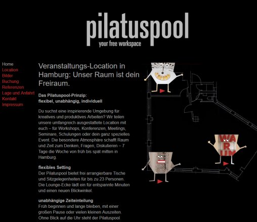 Pilatuspool Hamburg  Seminarraum  Tagungsraum  Konferenzraum  Workshopraum mieten Creative Advantage GmbH öffnungszeit