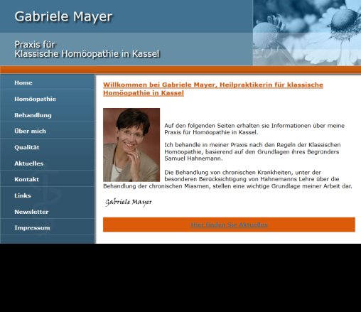 Gabi Mayer Praxis für Klassische Homöopathie in Kassel Erfahrung Gabi Mayer Praxis für Klassische Homöopathie in Kassel Öffnungszeit