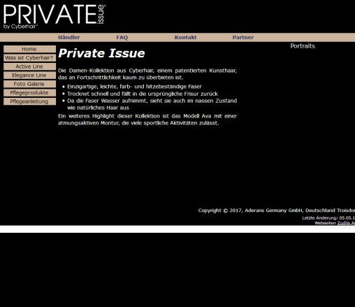 Private Issue Aderans Germany GmbH Erfahrung Private Issue Aderans Germany GmbH Öffnungszeit