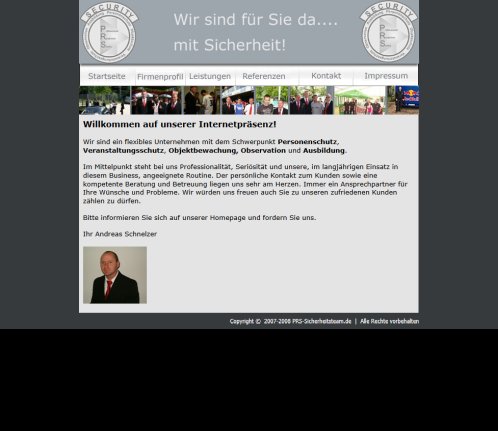PRS Sicherheitsdienst Erfahrung PRS Sicherheitsdienst öffnungszeit