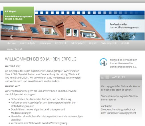 PS Wapler Hausverwaltung F&uuml;rstenwalde   Gesch&auml;ftsf&uuml;hrerin Frau Rowitha Pihan Schmitt Immobilienmanagement &ouml;ffnungszeit