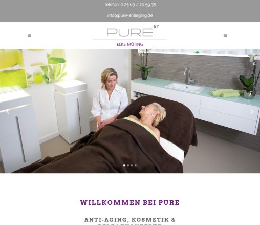 PURE :: Anti Aging Kosmetik Pflegekonzepte Erfahrung PURE :: Anti Aging Kosmetik Pflegekonzepte Öffnungszeit