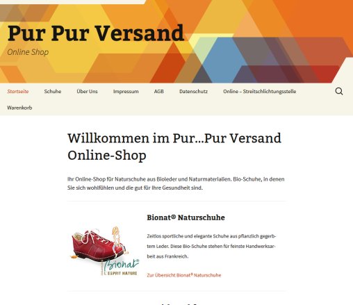 Naturschuhe und Bioschuhe | Pur...Pur Versand Online Shop Erfahrung Naturschuhe und Bioschuhe | Pur...Pur Versand Online Shop Öffnungszeit