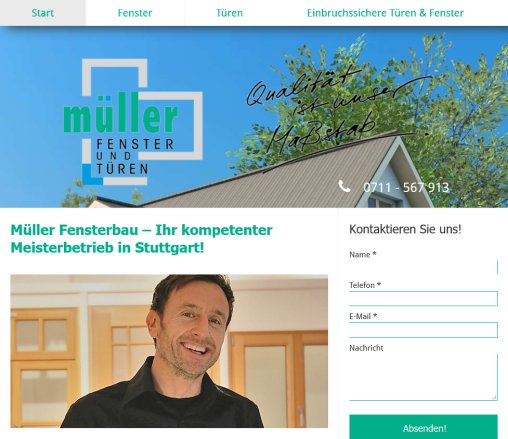 Müller Fensterbau GmbH › Fensterbau Stuttgart Bad Cannstatt
