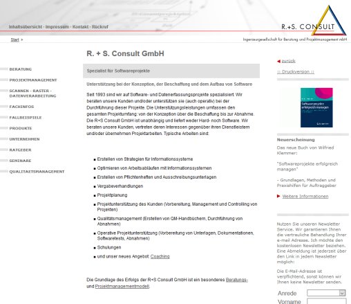 Beratung Projektmanagement Software und Datenerfassungsprojekte Erfahrung Beratung Projektmanagement Software und Datenerfassungsprojekte Öffnungszeit