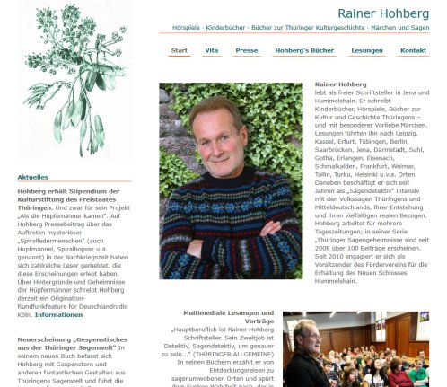 Rainer Hohberg: Start Erfahrung Rainer Hohberg: Start Öffnungszeit