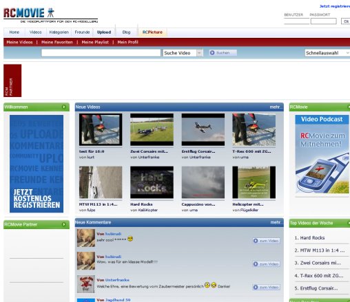 RCMovie.de   Videoplattform für den RC Modellbau rcmedien GmbH öffnungszeit
