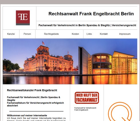 Rechtsanwalt Frank Engelbracht Fachanwalt für Verkehrsrecht Erfahrung Rechtsanwalt Frank Engelbracht Fachanwalt für Verkehrsrecht Öffnungszeit
