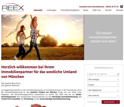 REEX real estate experts GmbH   Ihre Immobilienexperten real estate experts GmbH öffnungszeit