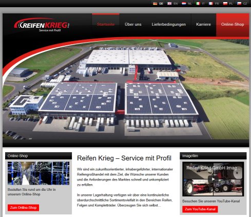 Reifen Krieg GmbH   Startseite   Reifen Krieg GmbH MUTAVI Solutions GmbH öffnungszeit