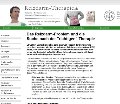 Reizdarm Therapie  öffnungszeit