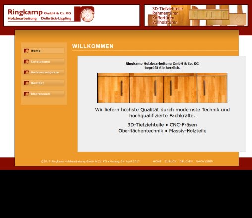 Willkommen Ringkamp Holzbearbeitung Gmbh Delbrück