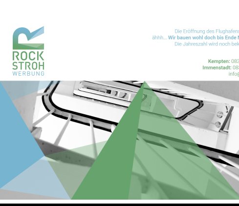 ROCKSTROH Werbung & Kommunikation  öffnungszeit