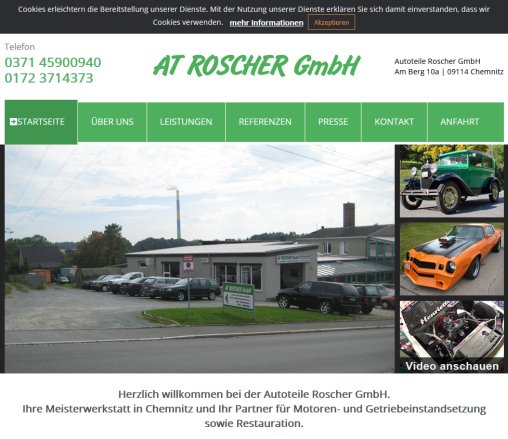 Autoteile Roscher GmbH in Chemnitz | Start Autoteile Roscher GmbH öffnungszeit