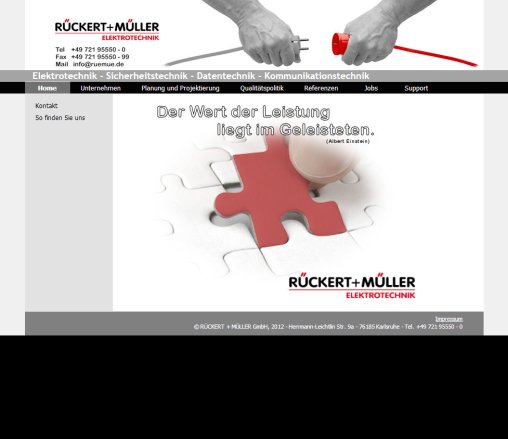 Home Rückert + Müller GmbH Elektrotechnik Karlsruhe RÜCKERT + MÜLLER GmbH Erfahrung Home Rückert + Müller GmbH Elektrotechnik Karlsruhe RÜCKERT + MÜLLER GmbH öffnungszeit