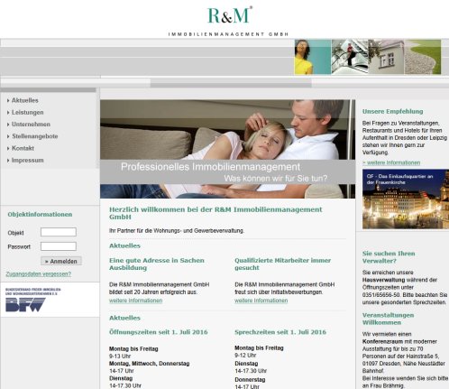 Startseite | RM Hausverwaltung GmbH Dresden RM Immobilienmanagement GmbH Erfahrung Startseite | RM Hausverwaltung GmbH Dresden RM Immobilienmanagement GmbH Öffnungszeit